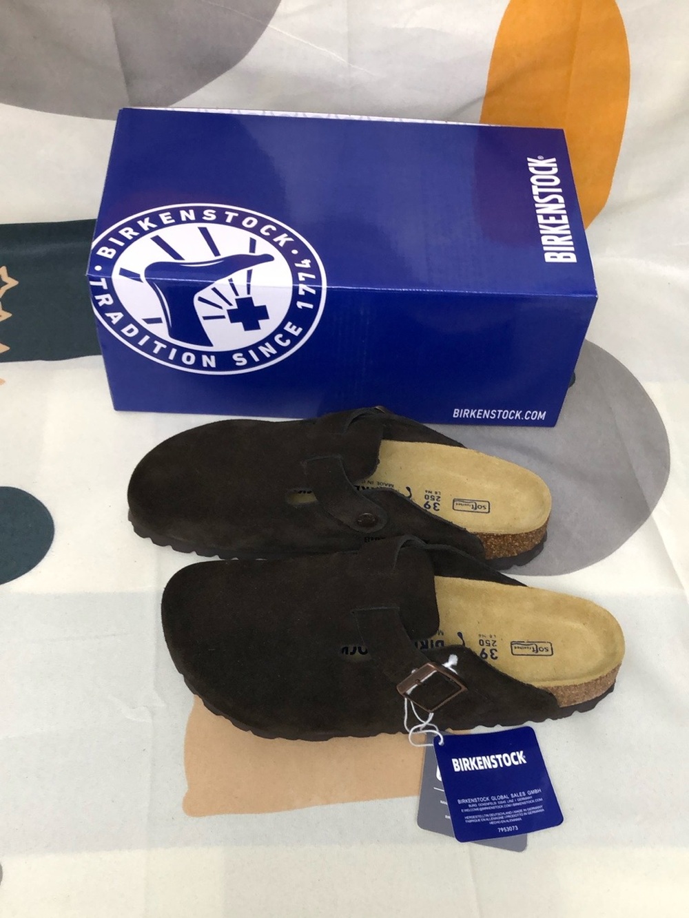 🏄♀️Birkenstock Boston Narrow Clog Suede Slip-On in Mocha